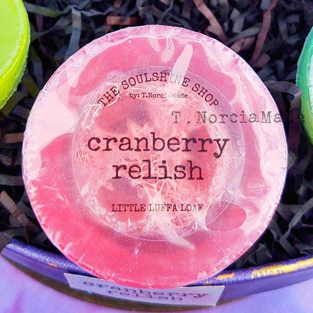 Cranberry Relish Little Luffa Loaf